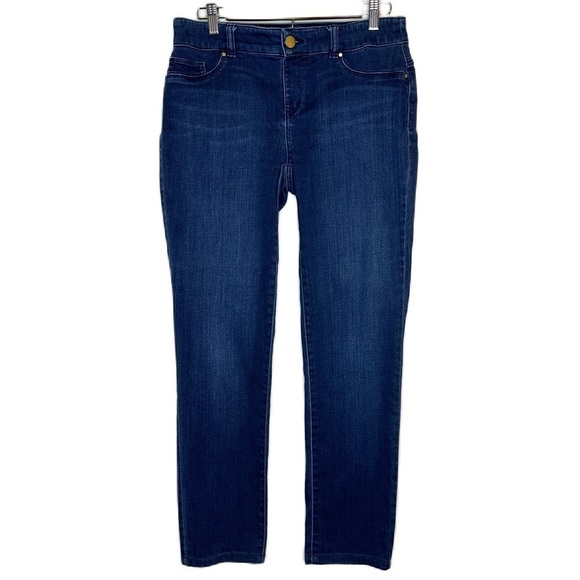 Chico’s Platinum Blue Jegging Skinny Stretch Jeans Size 0 / US Size 4 - Picture 1 of 13